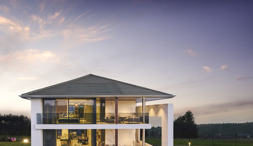 integrated-solar-roof-tile-house integrated-solar-roof-tile-house
