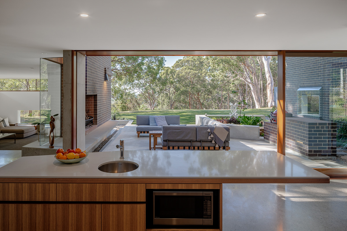 The brass house by Anthrosite Architects, Whitebridge NSW. The brass house by Anthrosite Architects, Whitebridge NSW.